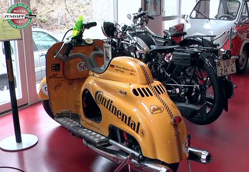Музей мотоциклов Zundapp на пивоварне Zoller Hof